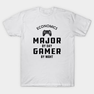 Economics major by day gamer by night T-Shirt